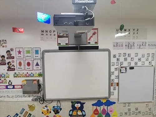 Tableau blanc interactif, cycle maternelle School Academy