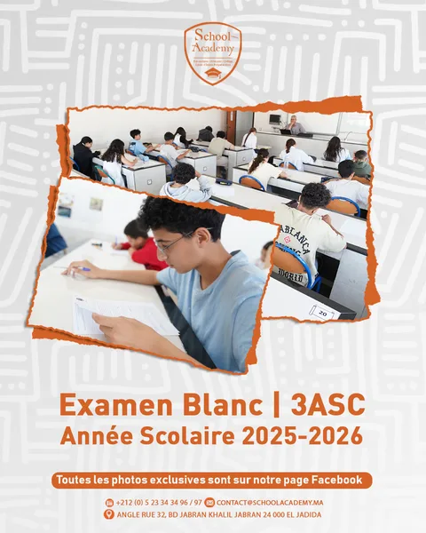 L'examen blanc de la troisième année du collège s'est déroulé dans une ambiance pédagog…